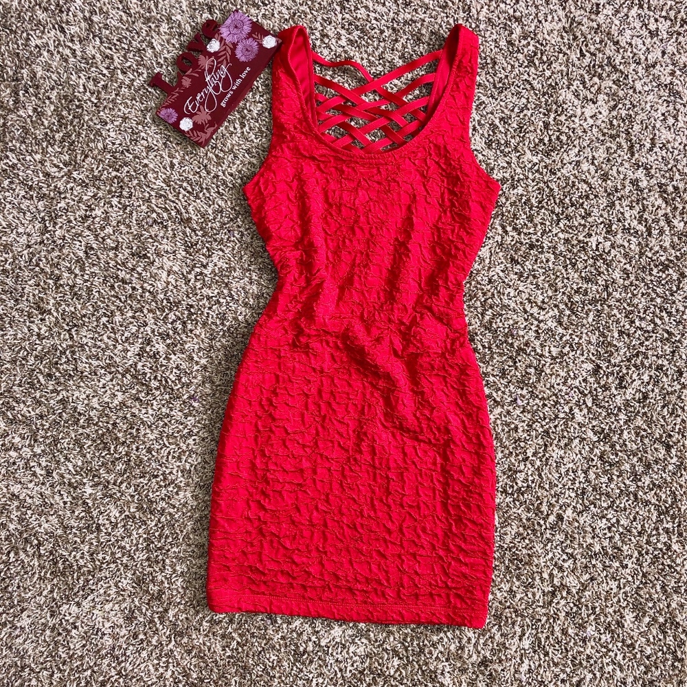 forever 21 red dress